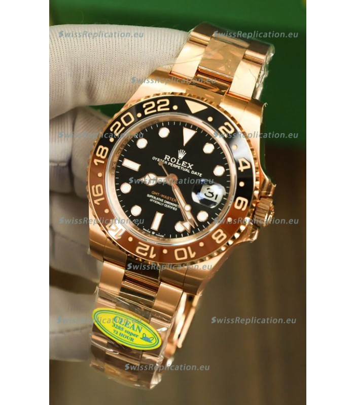 Rolex GMT Masters Super Clone M126715CHNR 72 Hours Power Reserve Replica Watch 