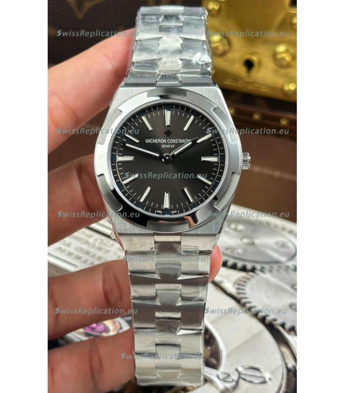Vacheron Constantin Super Clone Overseas Ultra-Thin 2000V Edition Watch in Grey Dial 