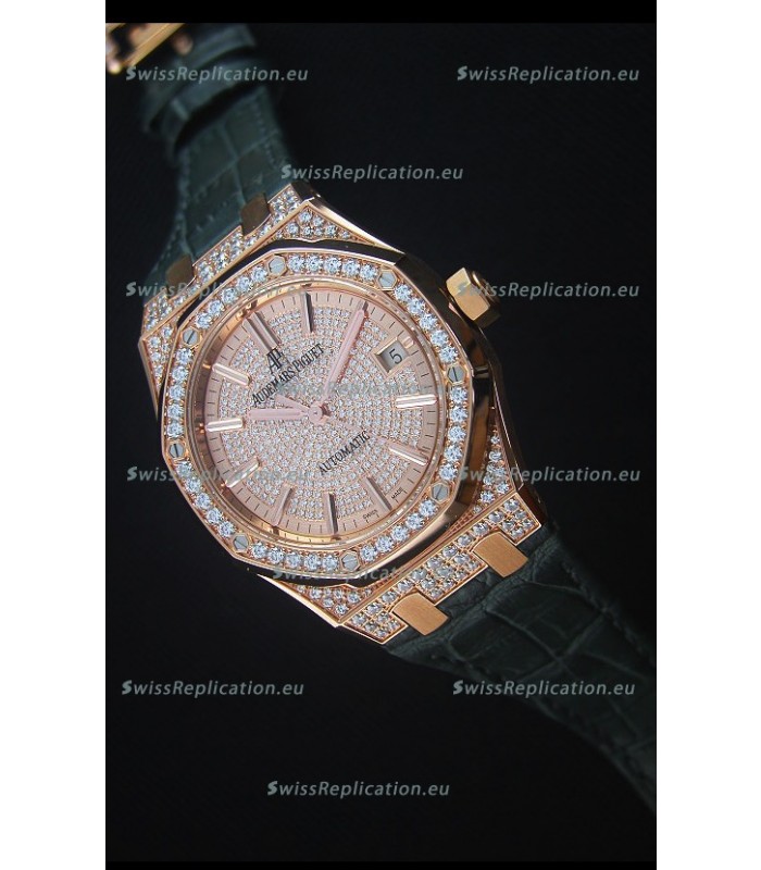 Audemars Piguet Royal Oak 15402OR.ZZ.D003CR.01 37MM 1:1 Mirror Replica Swiss Watch 