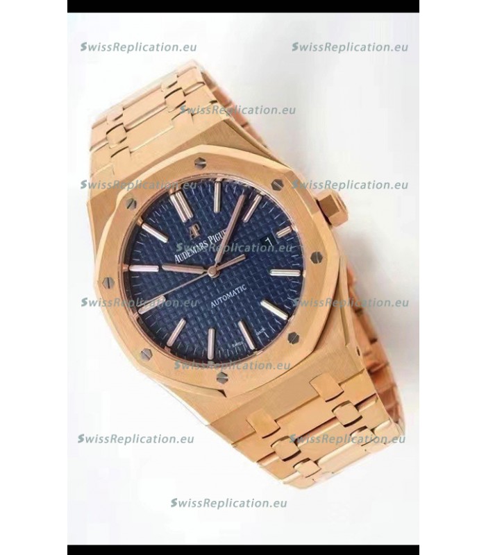 Audemars Piguet Royal Oak 41MM 15500OR Watch 904L Steel Rose Gold - Ultimate 1:1 3120 Movement
