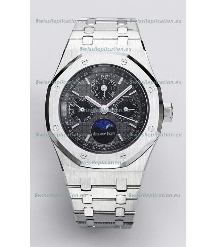 Audemars Piguet Royal Oak Perpetual Calendar Swiss Replica 904L Steel - Grey Dial 