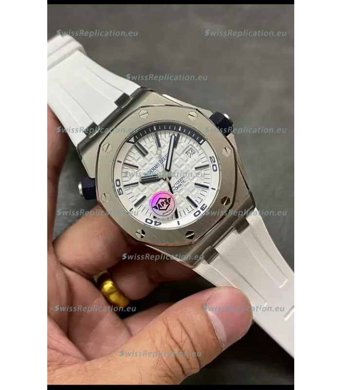 Audemars Piguet Royal Oak 1:1 Ultimate Swiss Replica Watch White Dial Cal.3120 Movement