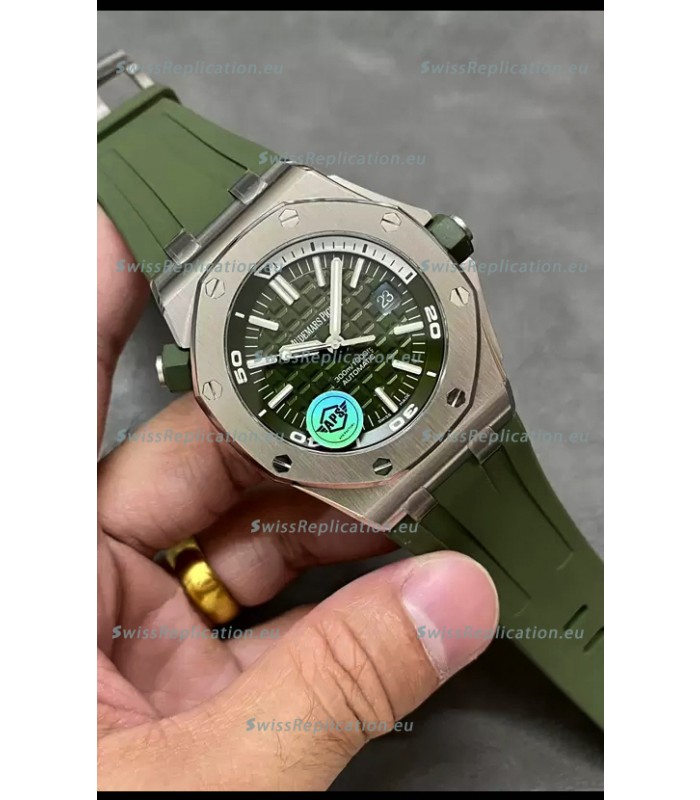 Audemars Piguet Royal Oak 1:1 Ultimate Swiss Replica Watch Green Dial Cal.3120 Movement