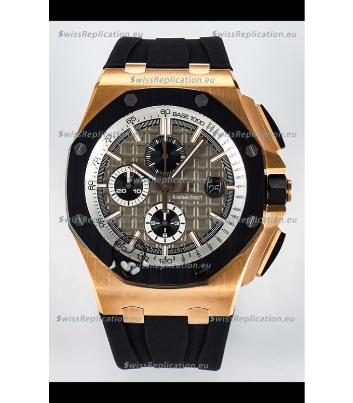 Audemars Piguet Royal Oak Offshore Pride of Germany 1:1 Super Clone Replica Watch - Rose Gold