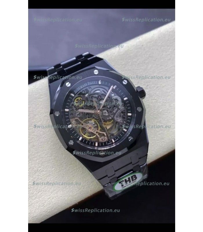 Audemars Piguet Royal Oak Double Balance Wheel Openworked Edition Ceramic 1:1 Superclone Replica Watch