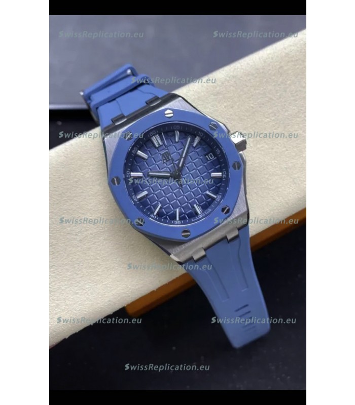 Audemars Piguet Royal Oak Offshore 15605SK Blue 1:1 Mirror Replica Watch 43MM