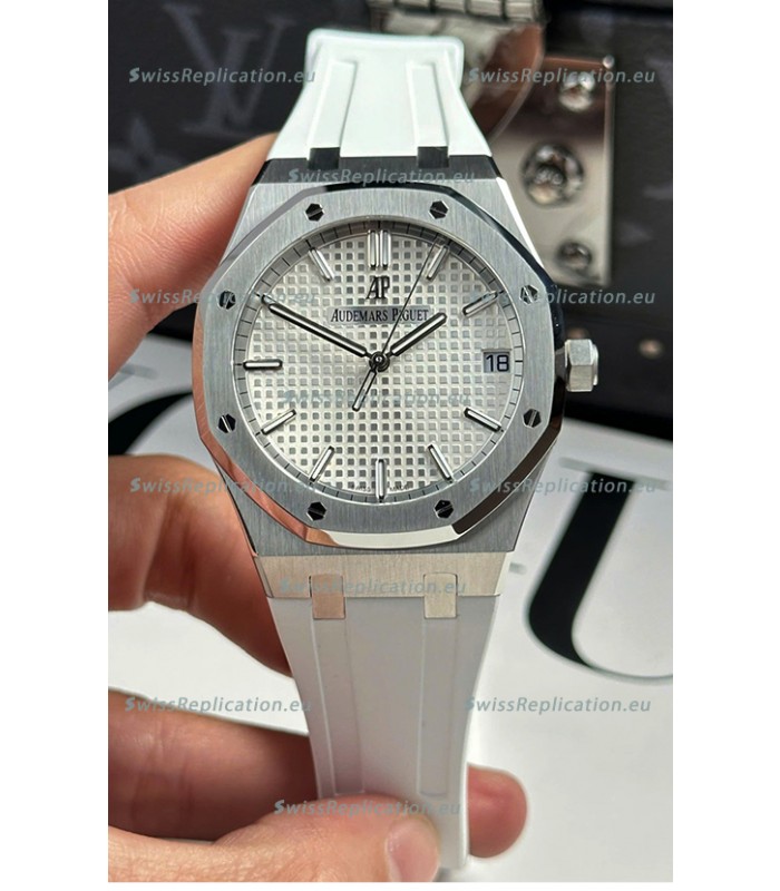 Audemars Piguet Royal Oak Super Clone 15500 41MM White Dial Steel Casing 41MM 