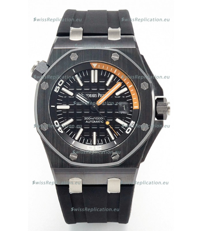 Audemars Piguet Royal Oak Offshore Ceramic Super Clone Watch Black Dial Cal.3102 Movement