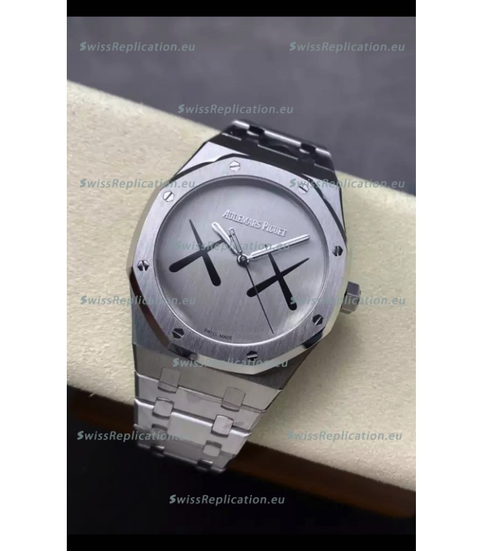 Audemars Piguet Royal Oak X KAWS Edition Swiss Replica Watch - Steel Dial