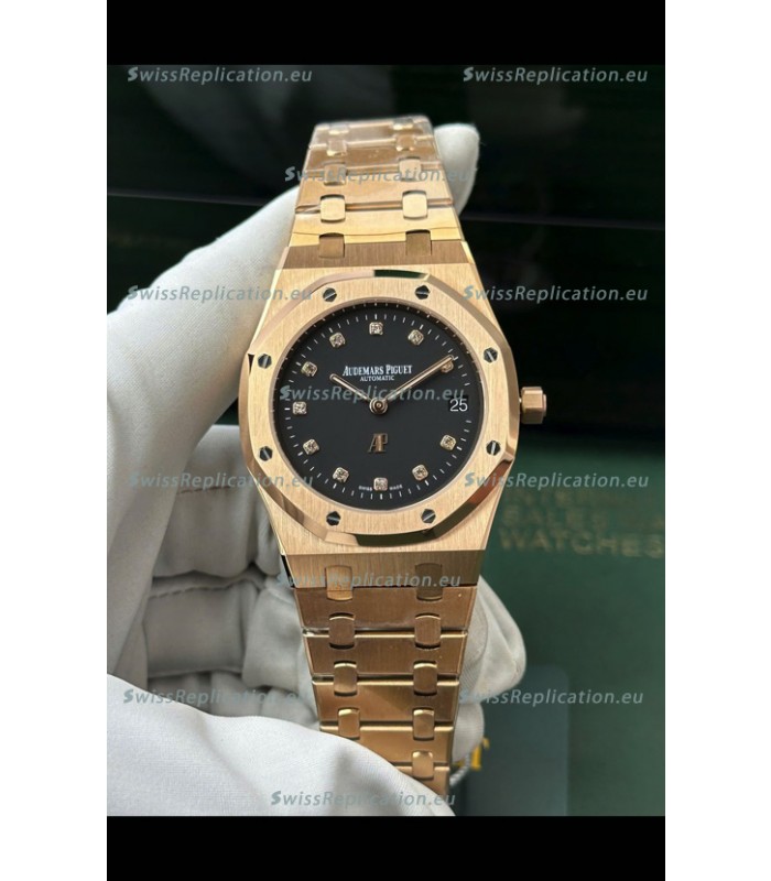 Audemars Piguet Royal Oak Jumbo Extra-Thin Rose Gold 1:1 Mirror Swiss Replica Watch