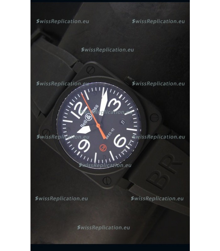 Bell & Ross BR03-92 Black Dial Limited Edition Swiss Replica Watch