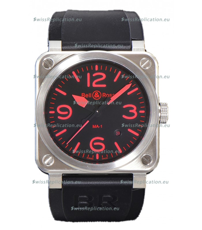 Bell and Ross BR03-92 MA-01 Red Indicators Edition Swiss Replica Watch