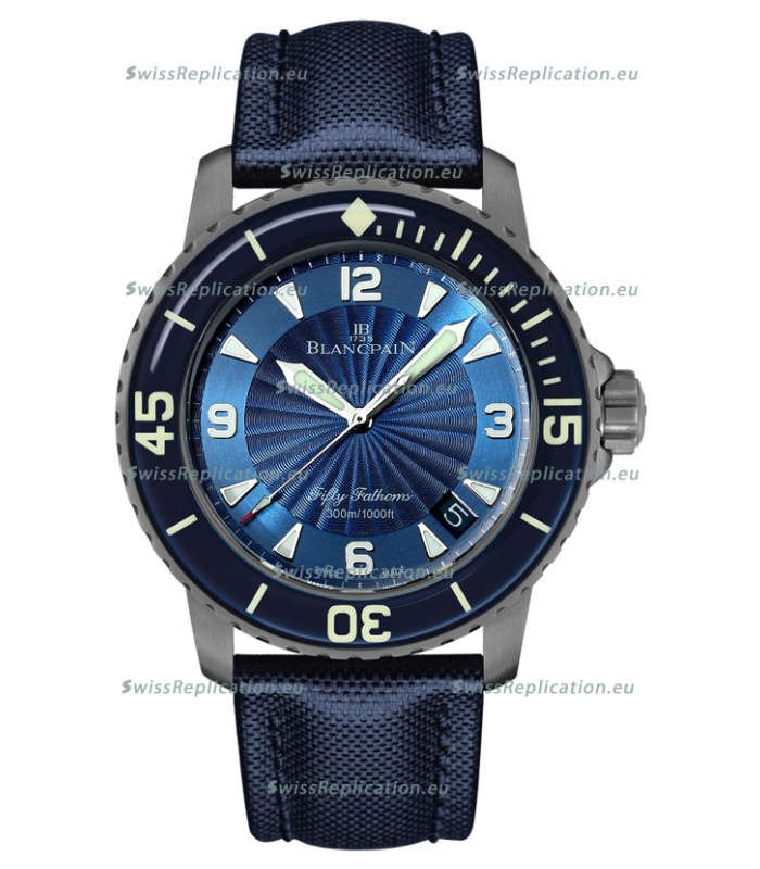 Blancpain Fifty Fathoms Automatique Titanium Edition Swiss Replica Watch in 1:1 Mirror Quality