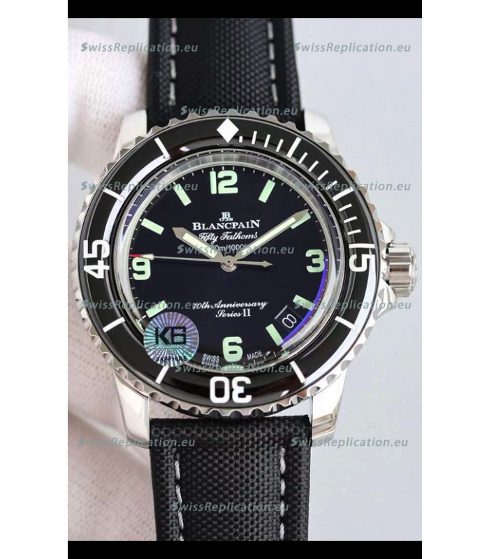 Blancpain Fifty Fathoms 70th Anniversary ACT 1 Series II 1:1 Swiss Replica Watch 