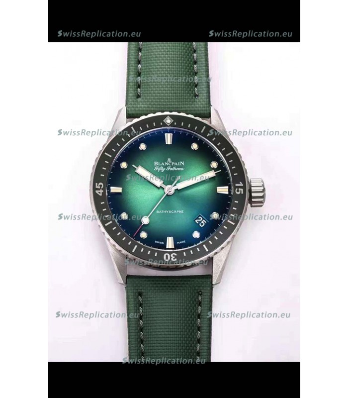 Blancpain Fifty Fathoms BATHYSCAPHE Edition TITANIUM Casing - 1:1 Mirror Replica Watch
