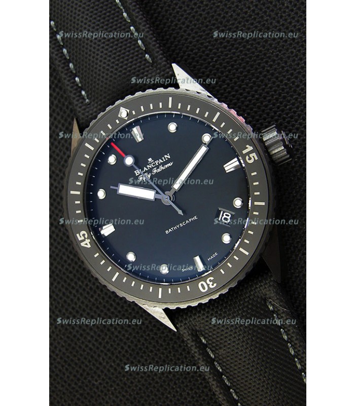 Blancpain Fifty Fathoms BATHYSCAPHE Edition Swiss Replica 1:1 Swiss Watch 