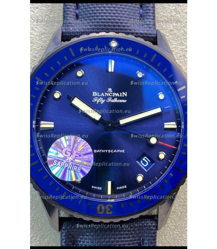 Blancpain Fifty Fathoms Edition TITANIUM Casing - 1:1 Mirror Replica Watch