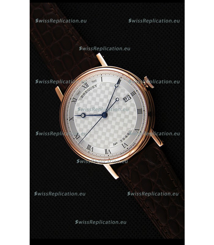 Breguet Classique 5177BR/12/9V6 Rose Gold Watch with Roman Hour Markers