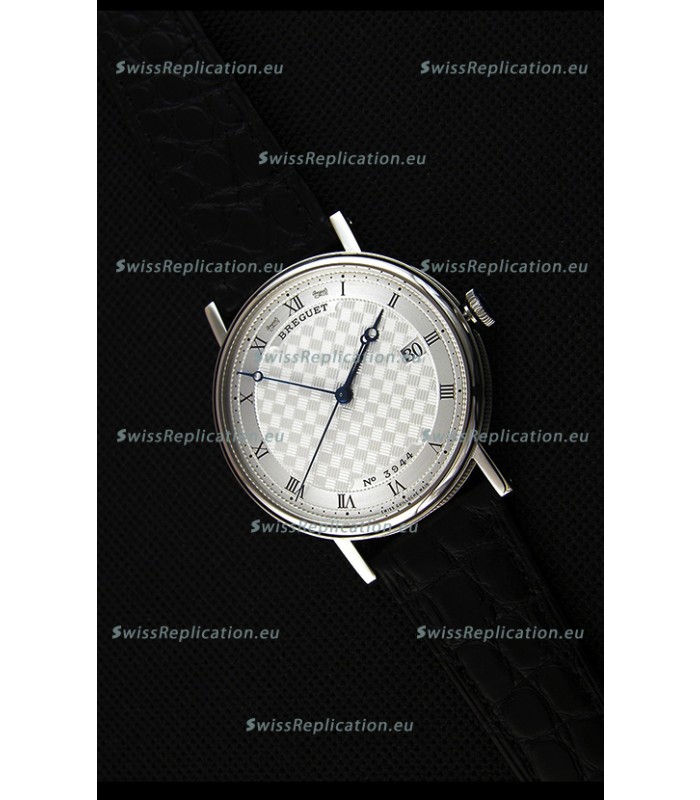 Breguet Classique 5177BB/12/9V6 Stainless Steel Watch with Roman Hour Markers