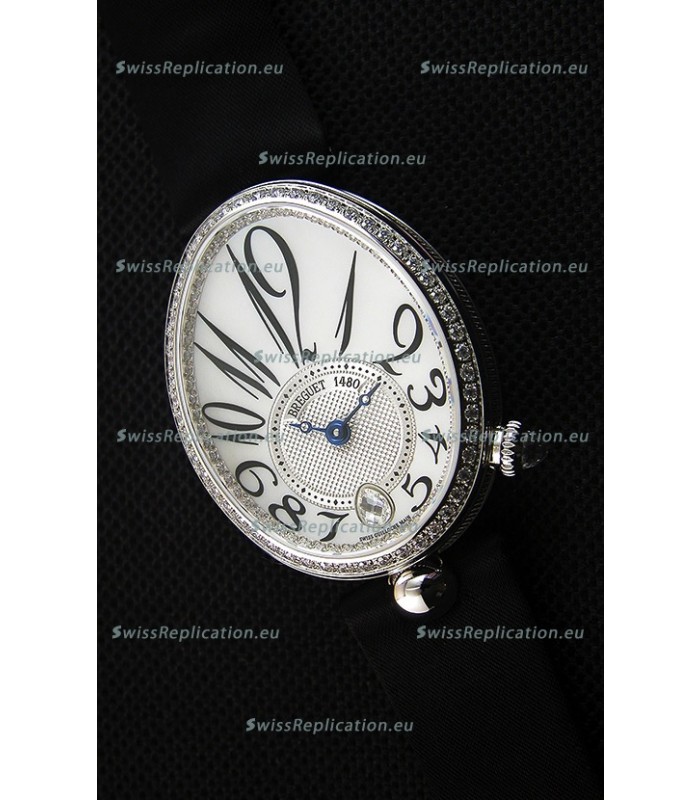 Breguet Reine De Naples Ladies Swiss 1:1 Stainless Steel Mirror Replica Watch 