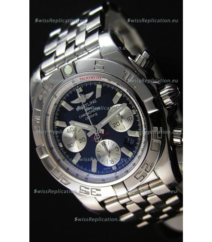 Breitling Chronomat B01 Black Dial Swiss Replica Watch 1:1 Mirror Replica Edition 