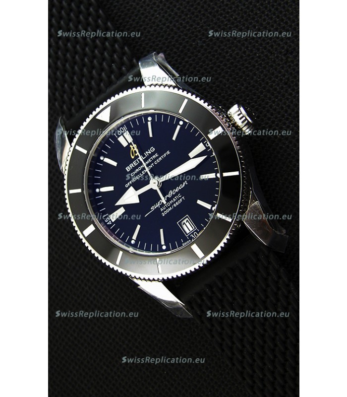 Breitling SuperOcean Heritage II B20 42MM Black Dial Swiss Replica Watch - 1:1 Mirror Edition
