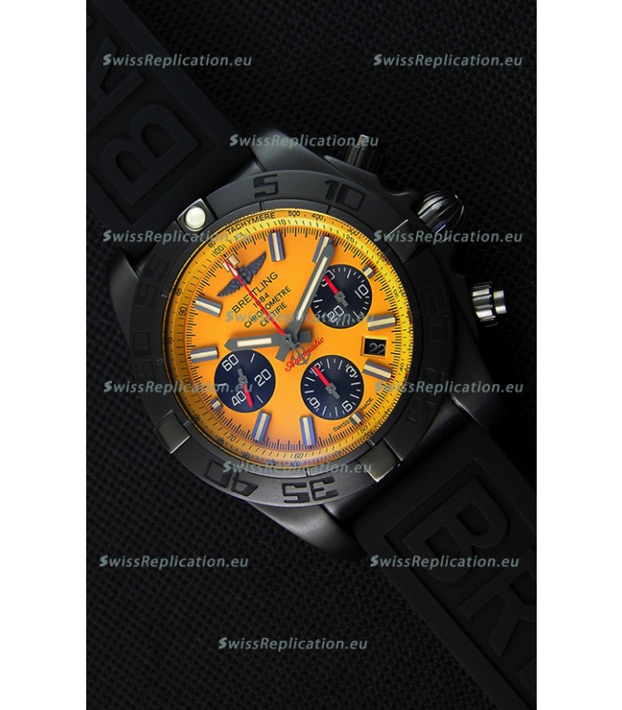 Breitling Chronomat B01 Blacksteel Swiss Replica Watch 1:1 Mirror Ultimate Replica