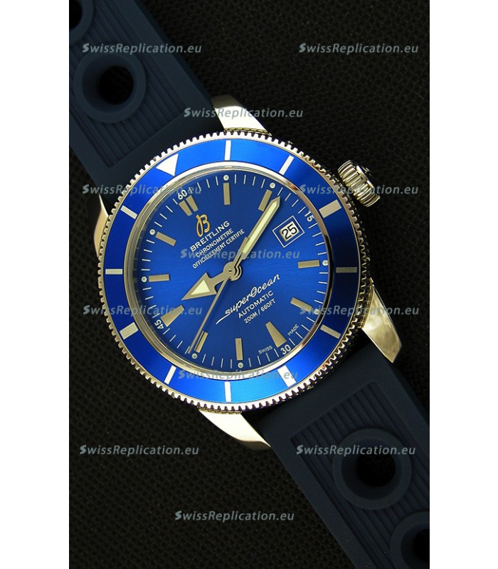 Breitling SuperOcean Heritage II B20 42MM Blue Dial Swiss Replica Watch - 1:1 Mirror Edition