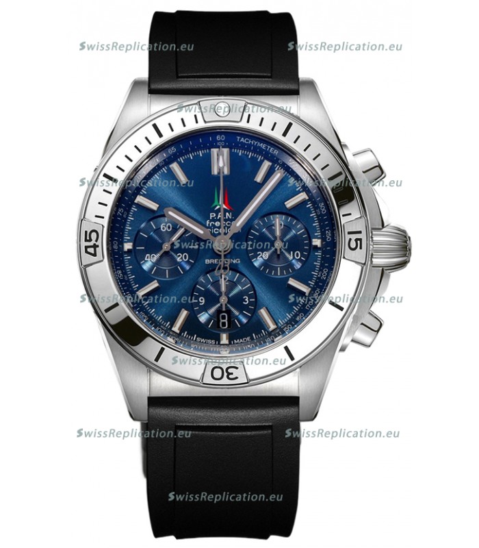 Breitling Chronomat B01 42 Edition Swiss 904L Steel Casing Blue Dial 1:1 Mirror Replica Watch
