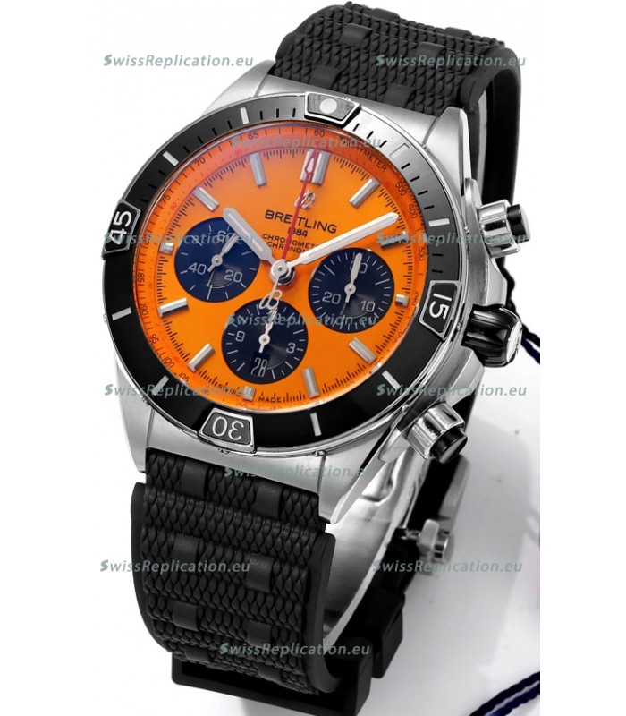 Breitling Chronomat B01 42 Edition Swiss 904L Steel Casing Pale Yellow Dial 1:1 Mirror Replica Watch