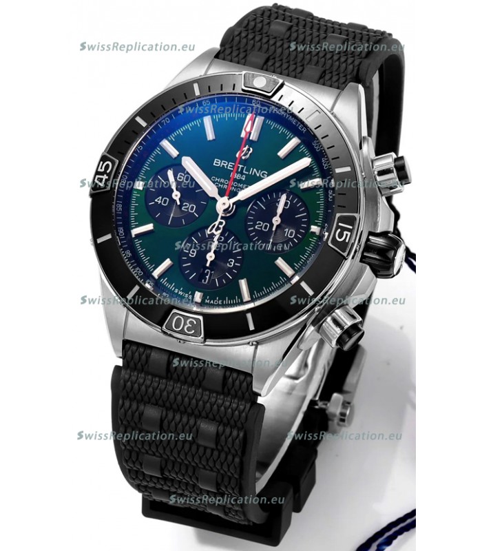 Breitling Chronomat B01 42 Edition Swiss 904L Steel Casing Green Dial 1:1 Mirror Replica Watch