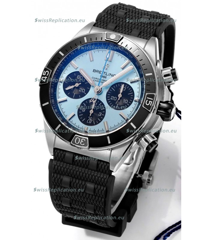 Breitling Chronomat B01 42 Edition Swiss 904L Steel Casing Blue Dial 1:1 Mirror Replica Watch