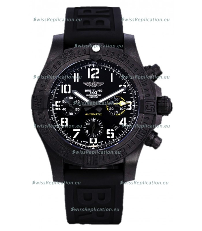 Breitling Avenger Hurricane Chronograph Black Dial - DLC Coating Swiss Replica Watch