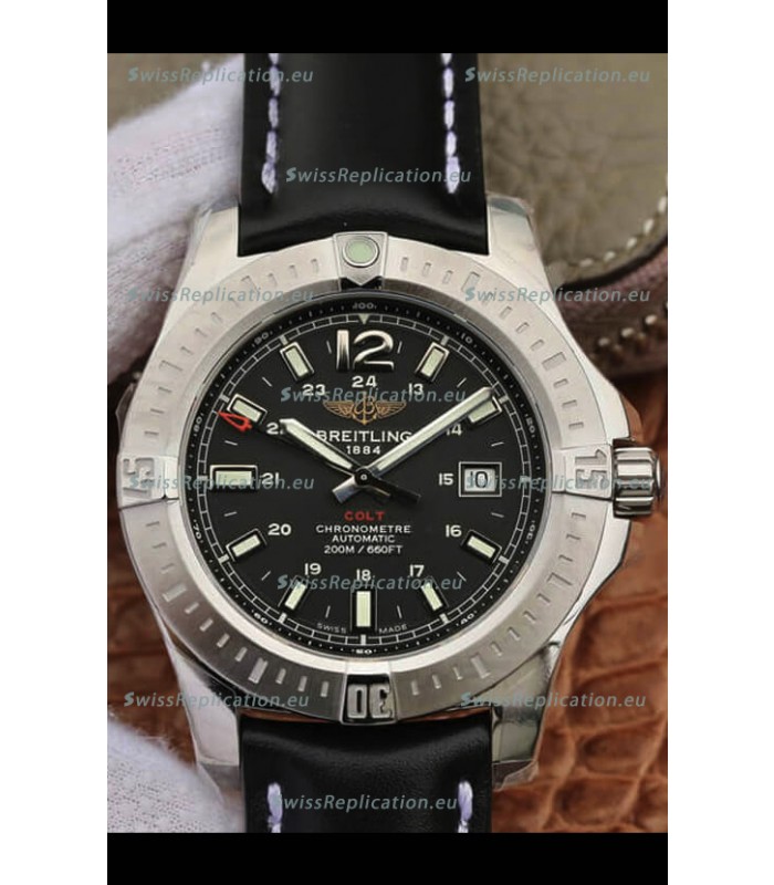 Breitling Chronometre COLT 41 Black Dial Swiss Automatic Replica Watch