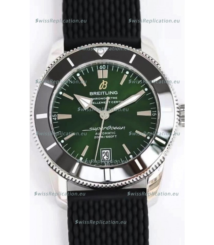 Breitling SuperOcean Heritage II B20 44MM Green Dial 1:1 Mirror Replica Watch 