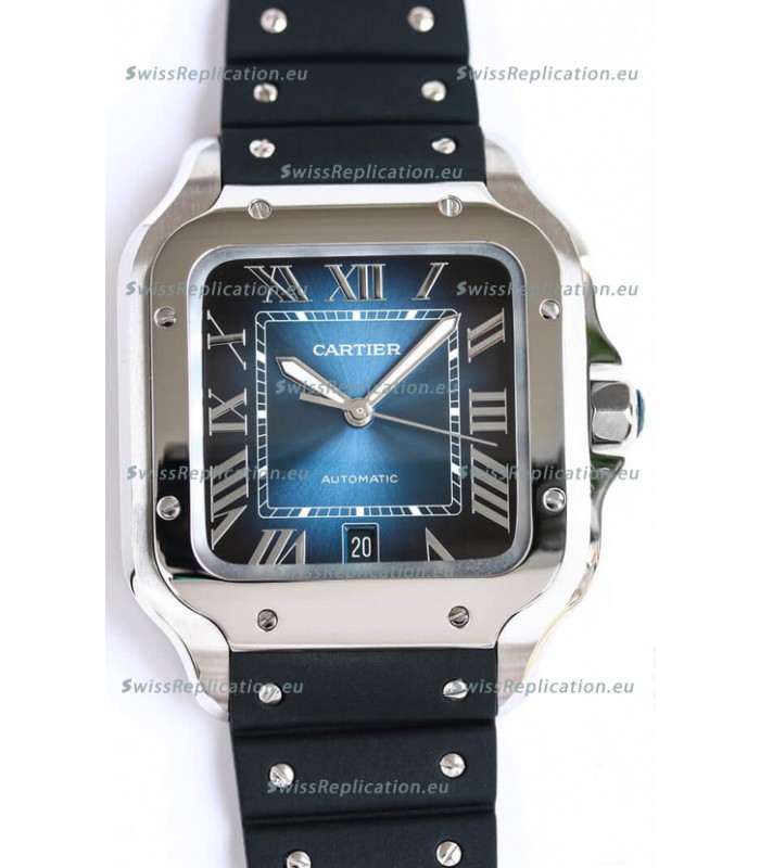 Santos De Cartier Stainless Steel Casing 1:1 Mirror Swiss Replica Watch 40MM