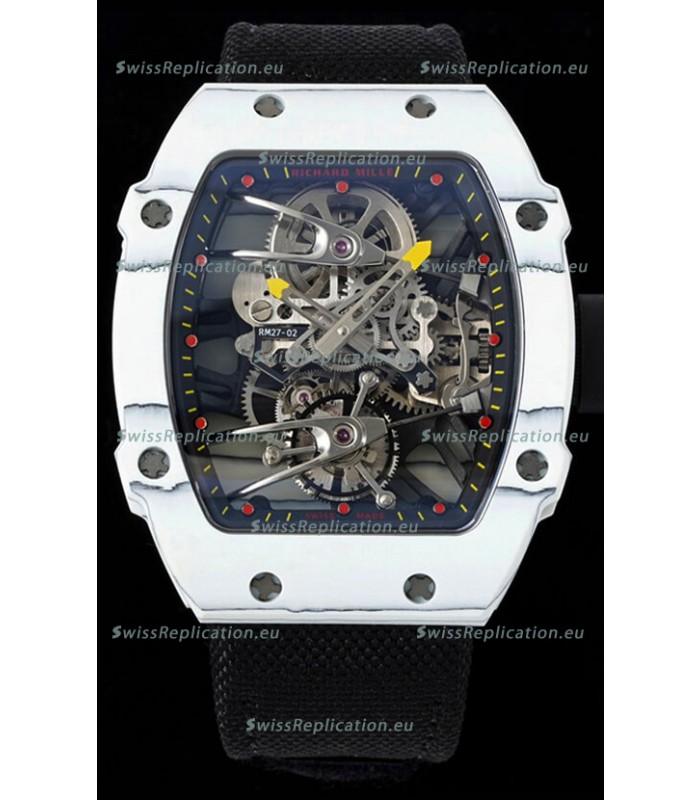 Richard Mille RM027-02 Rafael Nadal Genuine Tourbillon Movement 1:1 Mirror Replica Watch