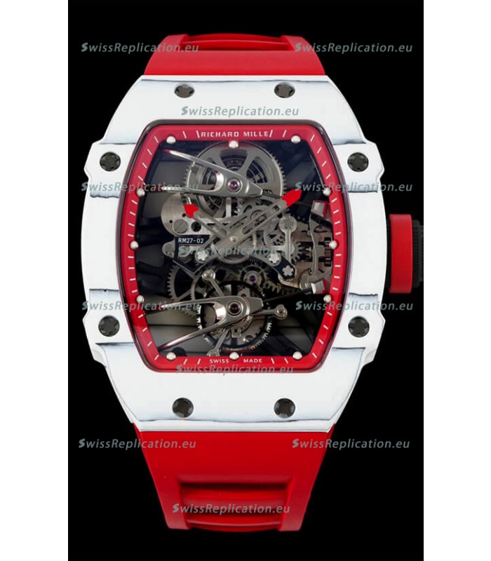 Richard Mille RM027-02 Rafael Nadal Genuine Tourbillon Movement 1:1 Mirror Replica Watch