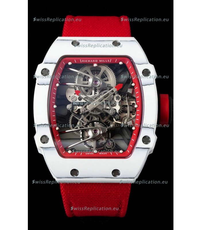 Richard Mille RM027-02 Rafael Nadal Genuine Tourbillon Movement 1:1 Mirror Replica Watch