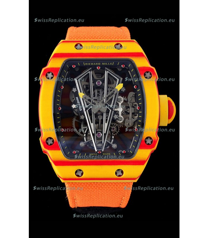Richard Mille RM27-03 Rafael Nadal Genuine Tourbillon Movement 1:1 Mirror Replica Watch