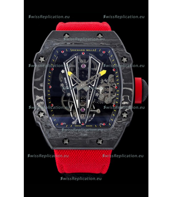 Richard Mille RM27-03 Rafael Nadal Genuine Tourbillon Movement 1:1 Mirror Replica Watch