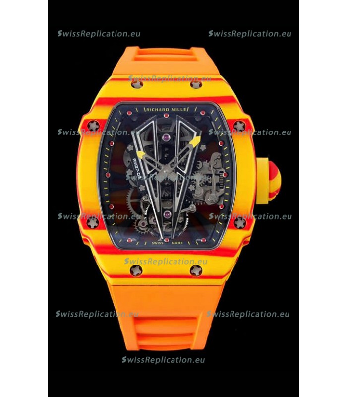 Richard Mille RM27-03 Rafael Nadal Genuine Tourbillon Movement 1:1 Mirror Replica Watch