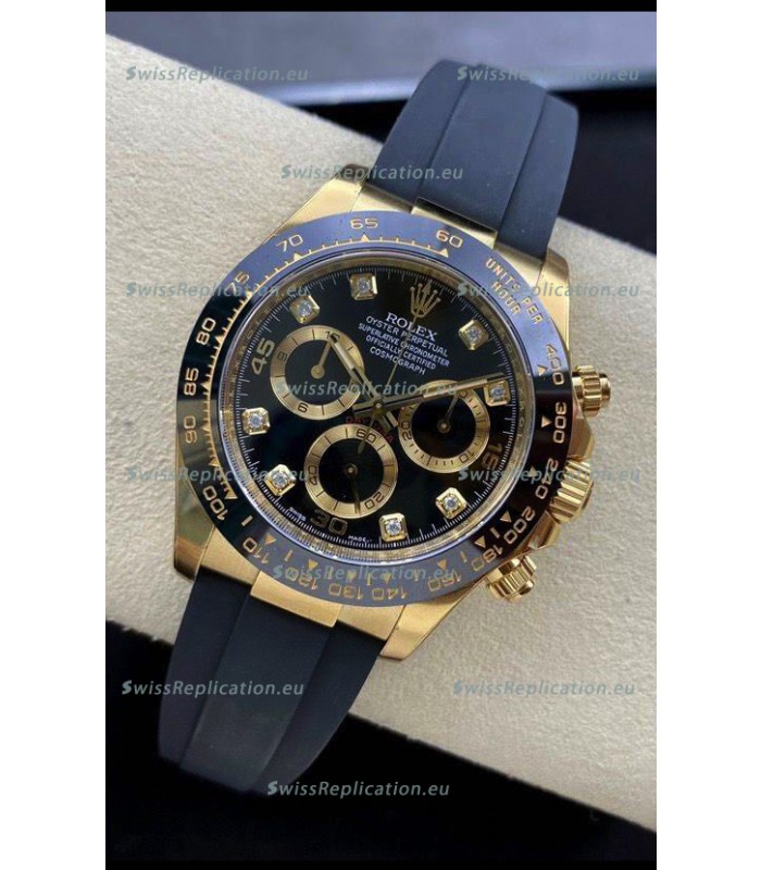 Rolex Cosmograph Daytona M116518LN-0078 Yellow Gold Original Cal.4130 Movement - 904L Steel Watch
