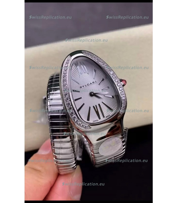 Bvlgari Serpenti Edition Stainless Steel Casing Watch in 1:1 Mirror Quality