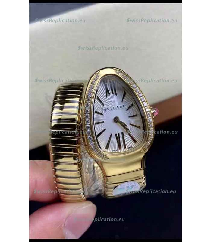 Bvlgari Serpenti Edition Yellow Gold Casing Watch in 1:1 Mirror Quality