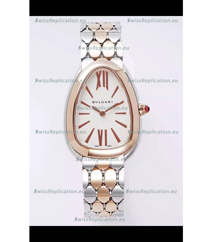 Bvlgari Serpenti Seduttori Edition in Two Tone Rose Gold Casing Super Clone Watch