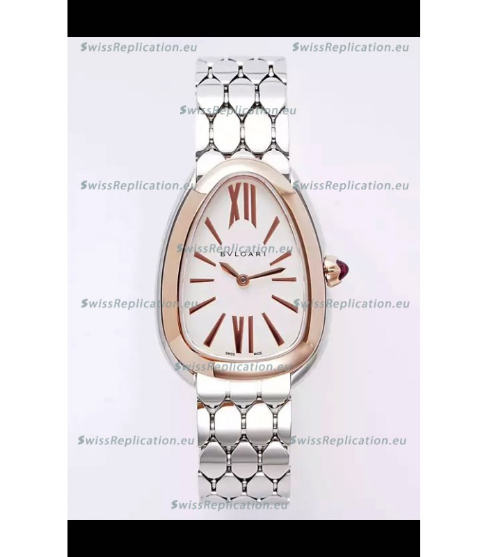 Bvlgari Serpenti Seduttori Edition in Two Tone Rose Gold Casing Super Clone Watch