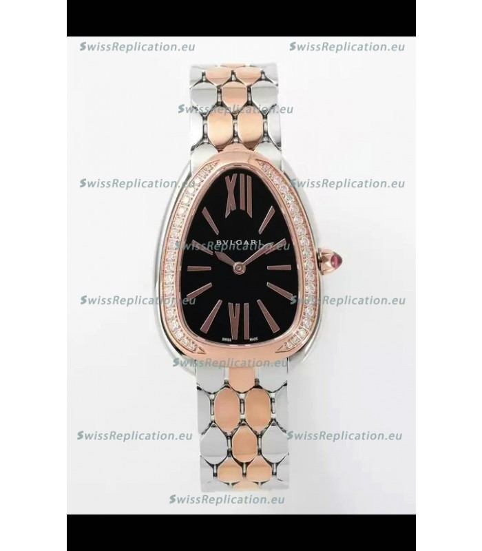 Bvlgari Serpenti Seduttori Edition in Two Tone Rose Gold Casing Super Clone Watch