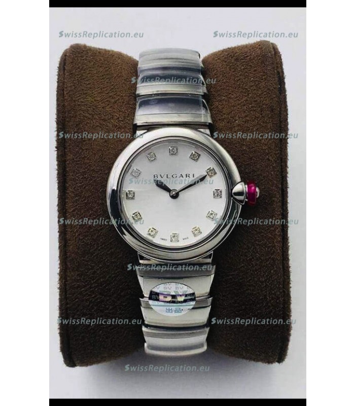Bvlgari LVCEA Edition Watch in Stainless Steel - 1:1 Mirror Replica