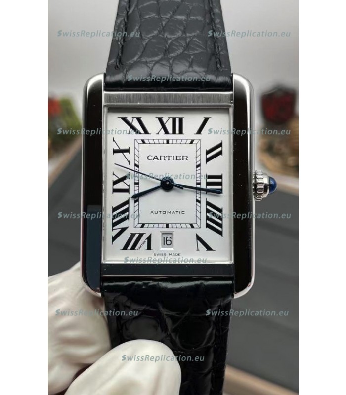 Cartier Tank Solo Swiss Automatic Watch in Stainless Steel Casing 31MM Wide - Superlone Edition